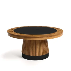 RAM Game Room Prohibition 60" Poker Table - Walnut