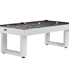 American Heritage Billiards Lanai 8' Outdoor Slate Pool Table In Pearl White