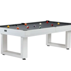 American Heritage Billiards Lanai 8' Outdoor Slate Pool Table In Pearl White