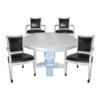 Hathaway Montecito 48" Dining and Poker Table Set with Chairs