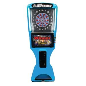 Arachnid Galaxy 3 Ice Dartboard Coin Operated in Blue