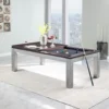 Playcraft Genoa 8' Slate Pool Table with Dining Top