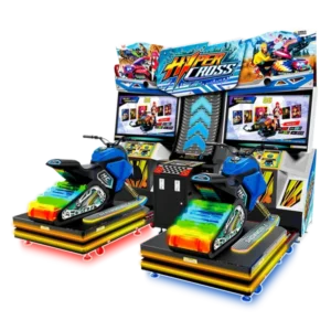 SEGA Arcade Hyper Cross Motion Twin Arcade Machine