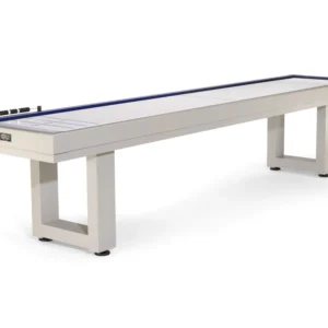American Heritage Lanai 12' Outdoor Shuffleboard Table in Oyster Grey