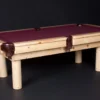Viking Log Furniture Sawtooth Norway Log Pool Table