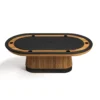 RAM Game Room Prohibition Texas Hold'em Poker Table - Walnut