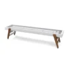 RS Barcelona 12' Track Shuffleboard in White