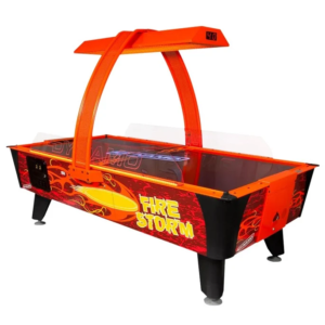 Dynamo 8' Fire Storm Air Hockey Table (Coin)