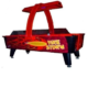 Dynamo 8' Fire Storm Home Air Hockey Table