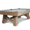 Nixon Georgia 7' Slate Pool Table in Weathered Natural Finish w/ Dining Top Option