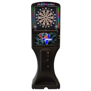 Arachnid Galaxy 3 PLUS Dartboard Coin Operated in Black