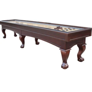 Playcraft Charles River 16' Pro-Style Shuffleboard Table in Espresso