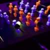 Warrior Black Light Professional Foosball Table