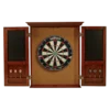 American Heritage Windsor Dartboard Cabinet (Old World Mahogony)